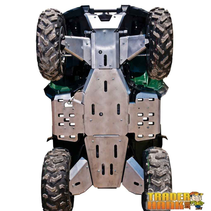 Yamaha Grizzly 700 Ricochet 10-Piece Complete Aluminum Skid Plate Set | Free shipping