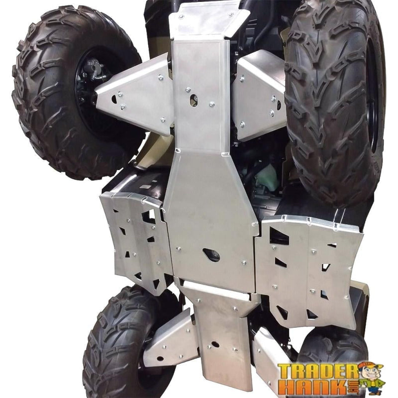 Yamaha Grizzly / Kodiak / Bruin Ricochet 4-Piece Complete Aluminum Skid Plate Set | Free shipping