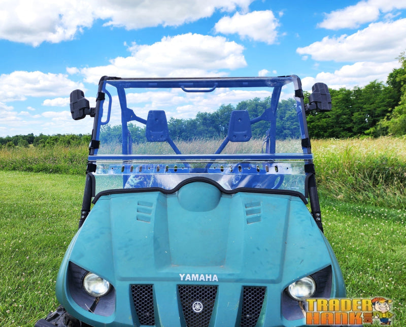 Yamaha Rhino 2-Piece Scratch-Resistant Windshield | Free shipping
