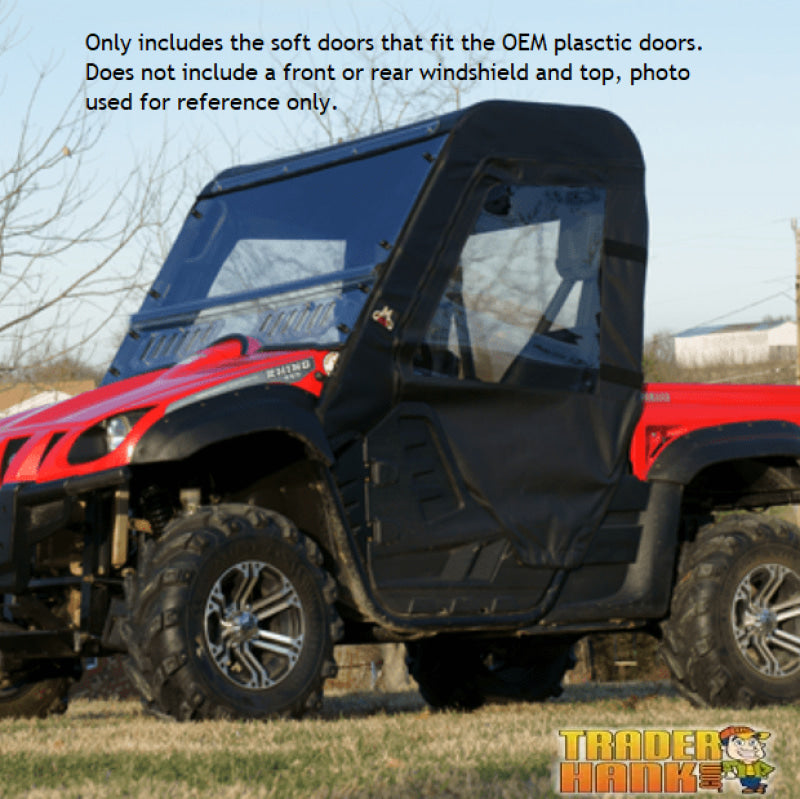 Yamaha Rhino 450/660/700 Half Soft Door Kit | Free shipping