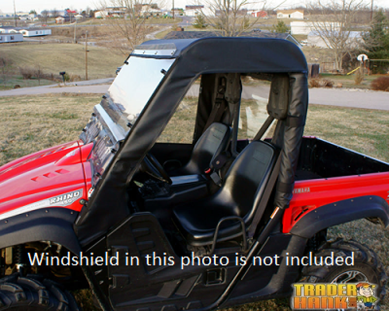 Yamaha Rhino 450/660/700 Half Soft Door Rear Window Combo | UTV ACCESSORIES - Free shipping