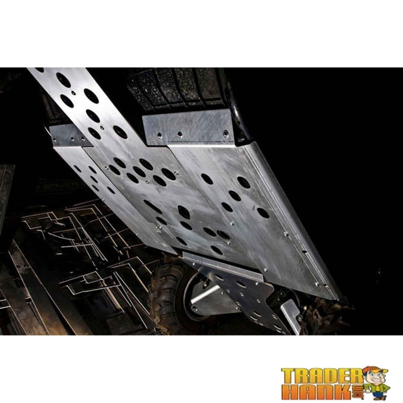 Yamaha Rhino 450 and 660 Ricochet 7-Piece Complete Aluminum Skid Plate Set 2004-2005 | Free shipping