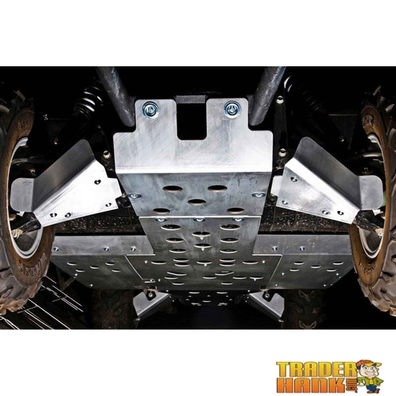 Yamaha Rhino 450 and 660 Ricochet 7-Piece Complete Aluminum Skid Plate Set 2006-2010 | Free shipping
