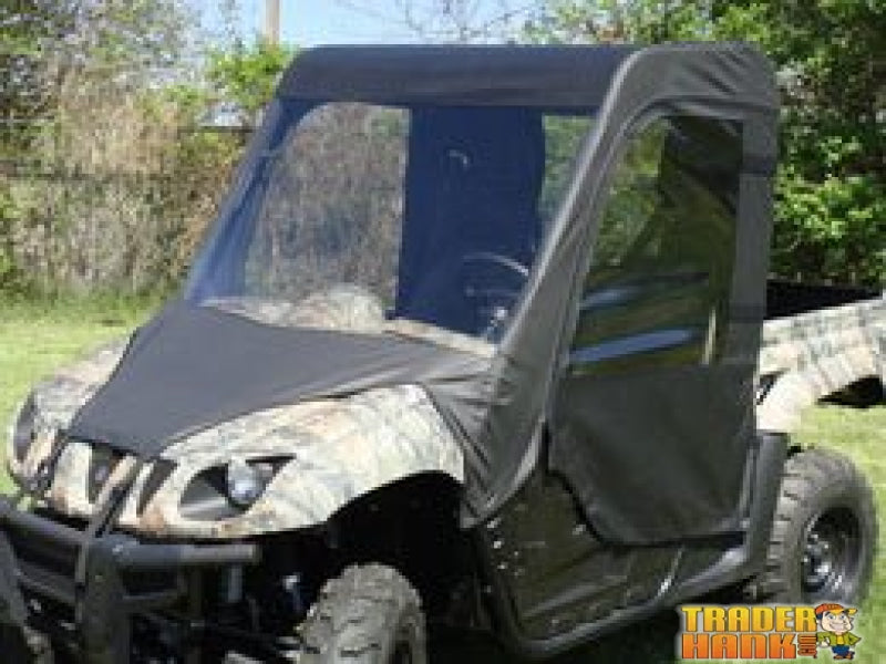 Yamaha Rhino - Full Cab Enclosure with Vinyl Windshield (Half Doors) | UTV Accessories - Free shipping