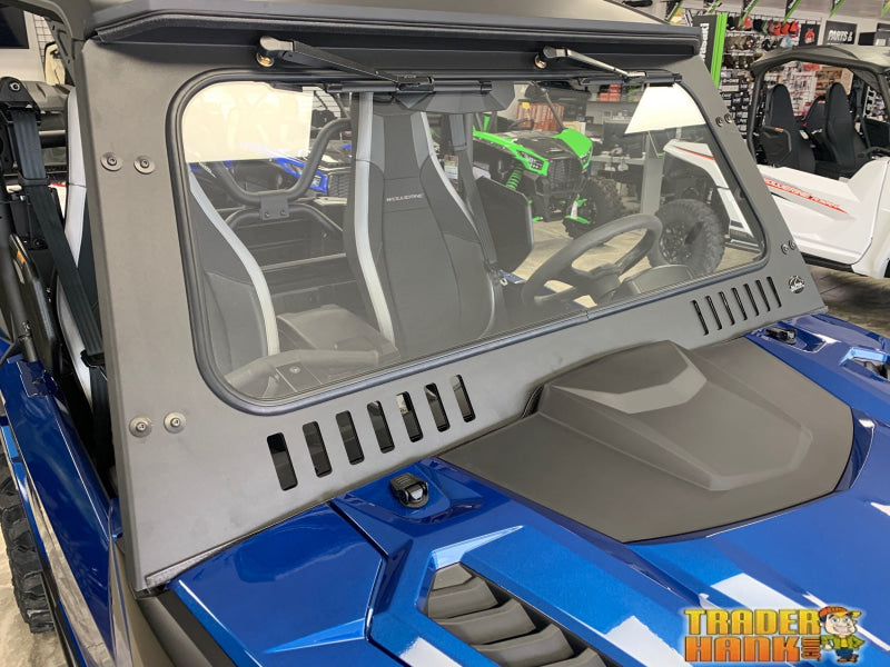 Yamaha RMAX Vented Laminated Glass Windshield | Free shipping