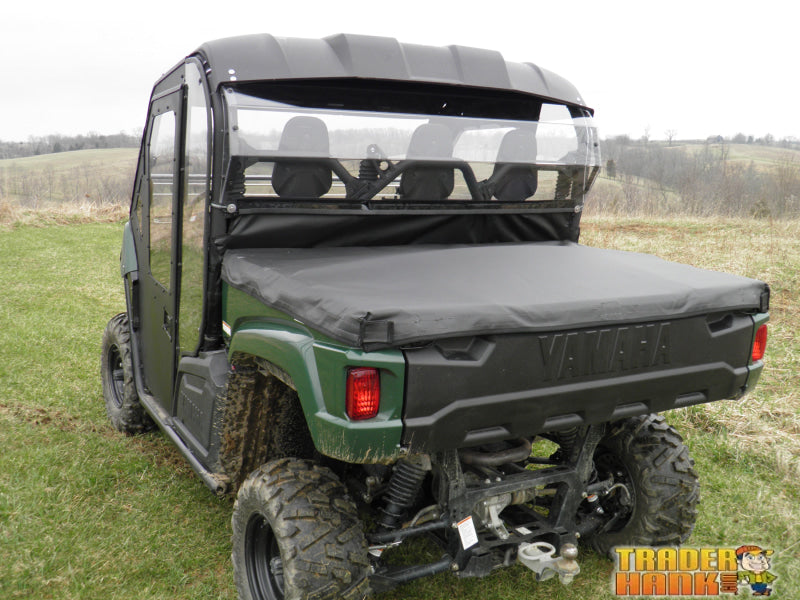 Yamaha Viking - 1 Pc Lexan Back Panel w/Vent Option | UTV Accessories - Free shipping