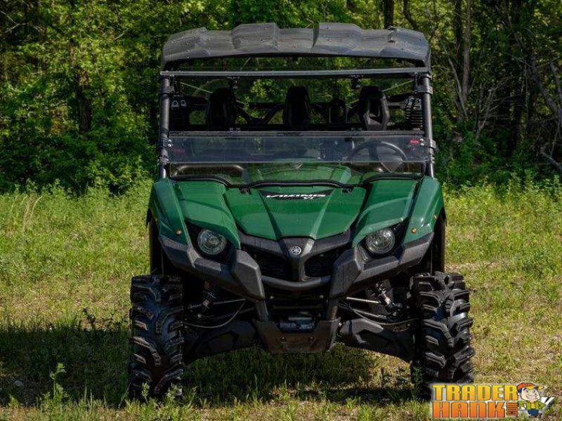 Yamaha Viking Scratch Resistant Flip Windshield | SUPER ATV WINDSHIELDS - Free Shipping