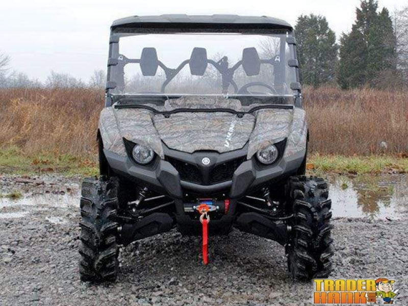 Yamaha Viking Scratch Resistant Full Windshield | Free shipping