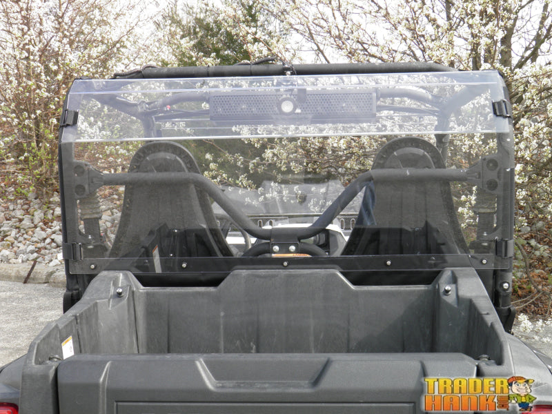 Yamaha Wolverine - 1 Pc Lexan Back Panel w/Vent Option | UTV Accessories - Free shipping