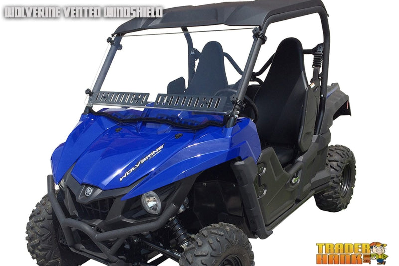 Yamaha Wolverine Dual Venting Windshield W/Hard Coat | UTV ACCESSORIES - Free shipping