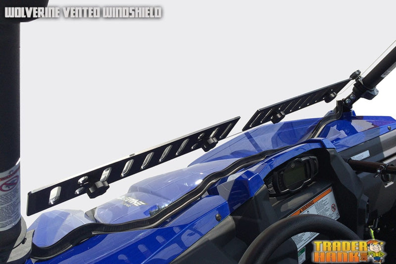 Yamaha Wolverine Dual Venting Windshield W/Hard Coat | UTV ACCESSORIES - Free shipping