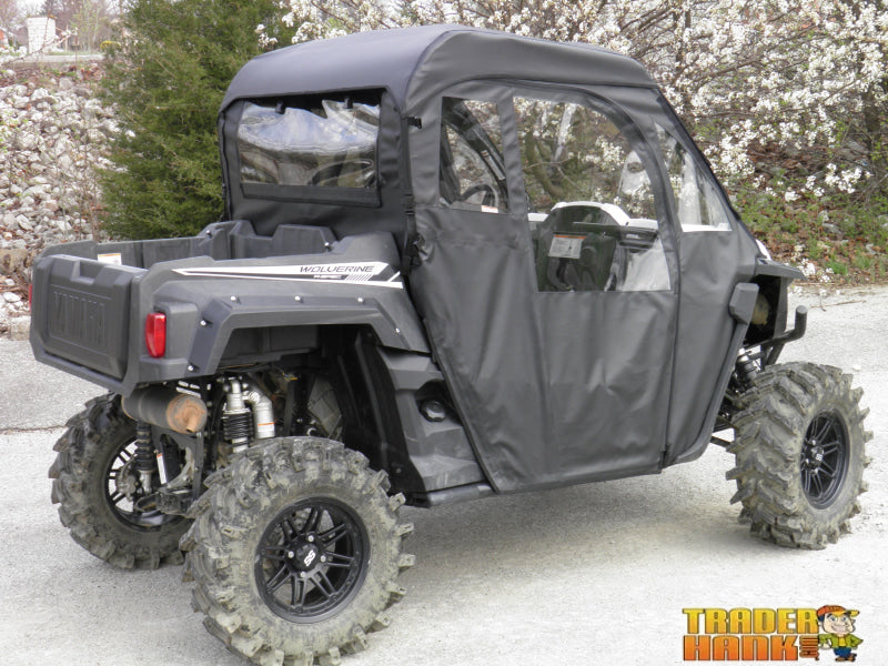 Yamaha Wolverine - Full Cab Enclosure for Hard Windshield (Full Doors) | UTV Accessories - Free shipping