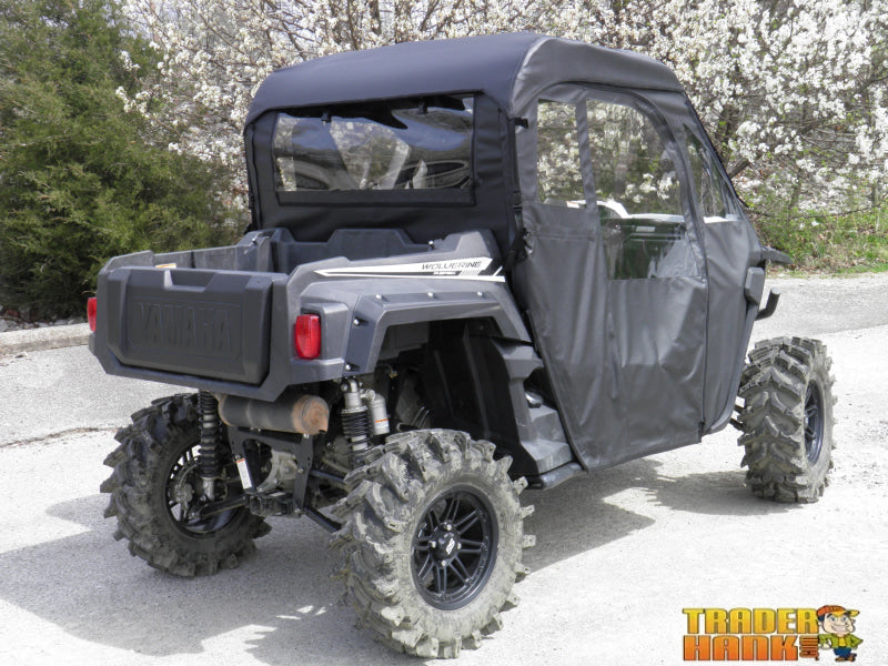 Yamaha Wolverine - Full Cab Enclosure with Vinyl Windshield (Full Doors) | UTV Accessories - Free shipping