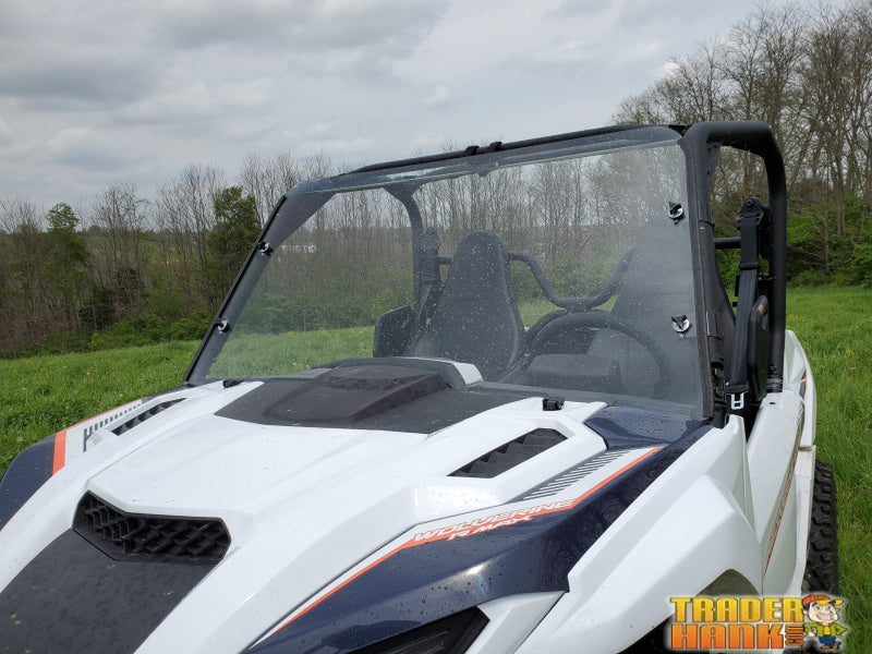 Yamaha Wolverine RMAX 1000 - 1 pc Windshield w/Hard Coat Clamp and Vent Options | UTV Accessories - Free shipping