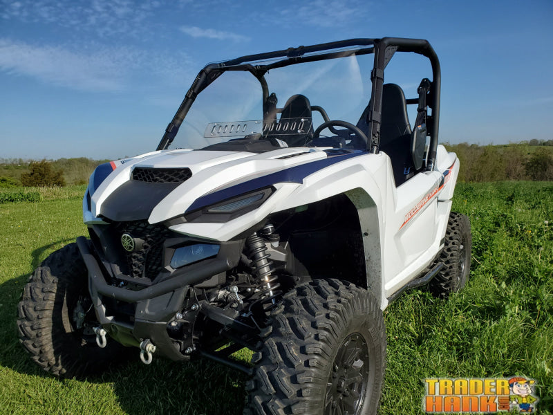 Yamaha Wolverine RMAX 1000 - 1 pc Windshield w/Hard Coat Clamp and Vent Options | UTV Accessories - Free shipping