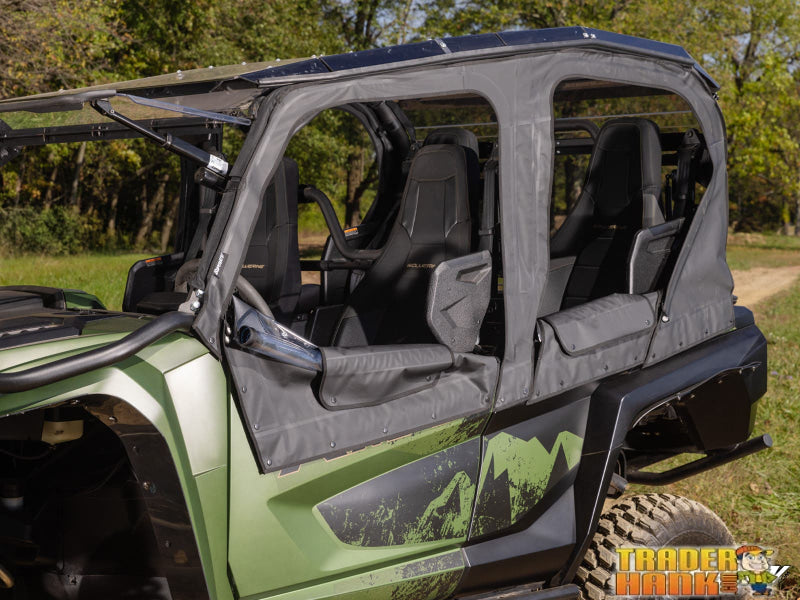 Yamaha Wolverine RMAX 1000 Primal Soft Cab Enclosure Upper Doors | UTV Accessories - Free shipping