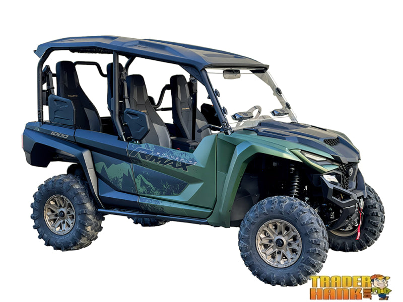 2021 Yamaha Wolverine RMAX 2/RMAX 4 Dual Vented Full Windshield - Rapid Release - Hard Coated | UTV ACCESSORIES - Free shipping