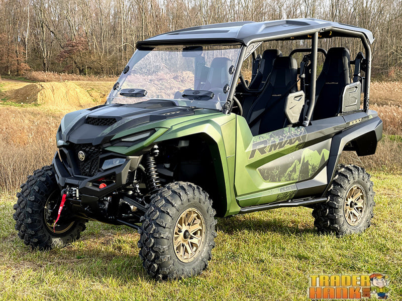 2021 Yamaha Wolverine RMAX 2/RMAX 4 Dual Vented Full Windshield - Rapid Release - Hard Coated | UTV ACCESSORIES - Free shipping