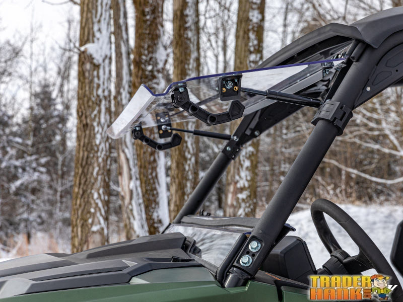 Yamaha Wolverine RMAX Scratch Resistant Flip Windshield | Free shipping