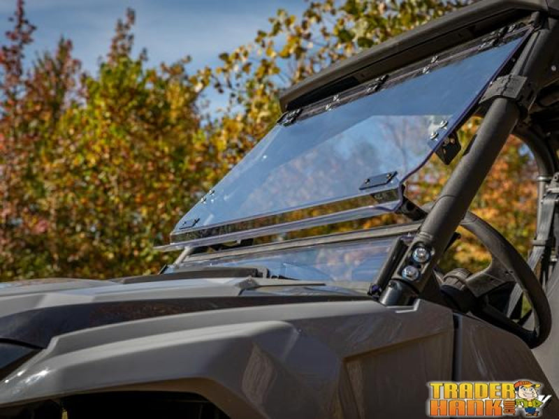 Yamaha Wolverine RMAX Scratch Resistant Flip Windshield | Free shipping