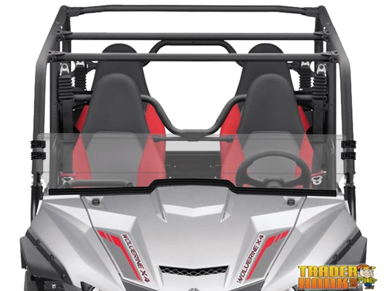 Yamaha Wolverine X-2 / X-4 Scratch Resistant Short Windshield | UTV ACCESSORIES - Free shipping