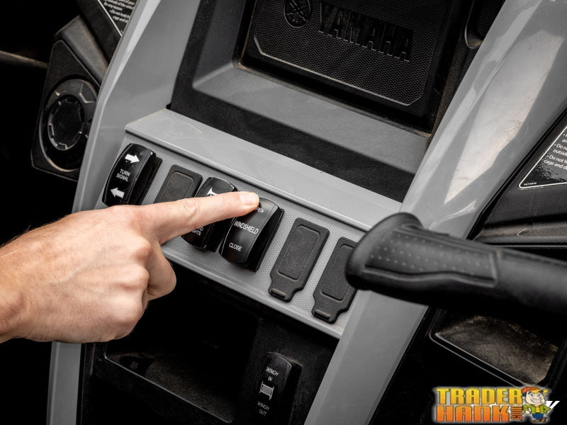 Yamaha Wolverine X2 1000 MaxDrive Power Flip Windshield | UTV Accessories - Free shipping
