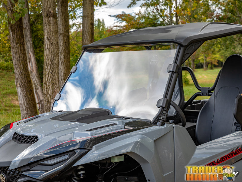 Yamaha Wolverine X2 850 Scratch-Resistant Full Windshield | UTV Accessories - Free shipping
