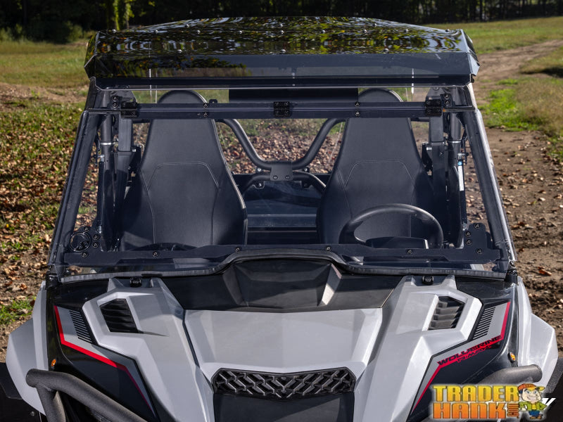 Yamaha Wolverine X2 Scratch Resistant Flip Windshield | Free shipping