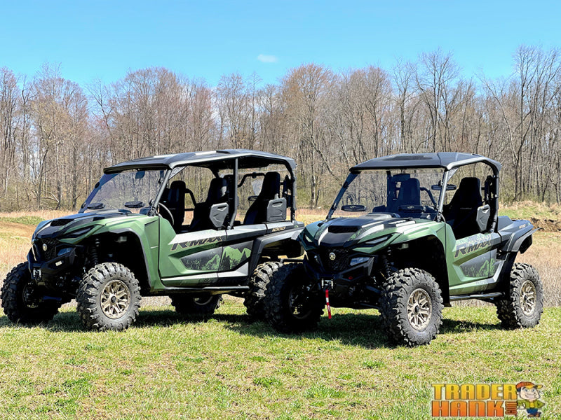 2021 Yamaha Wolverine X2/X4 Dual Vented Full Windshield - Rapid Release - Hard Coated | UTV ACCESSORIES - Free shipping