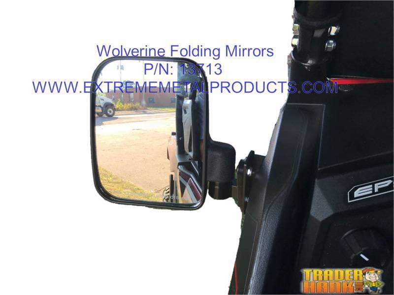 Yamaha Wolverine X2/X4 Folding Side Mirror Set | UTV ACCESSORIES - Free Shipping