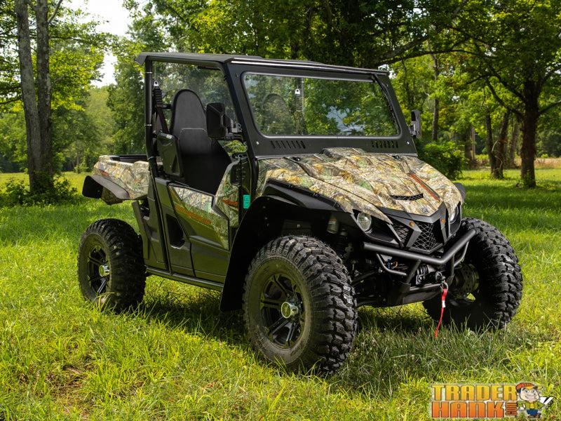 Yamaha Wolverine X2/X4 Glass Windshield | UTV Accessories - Free shipping