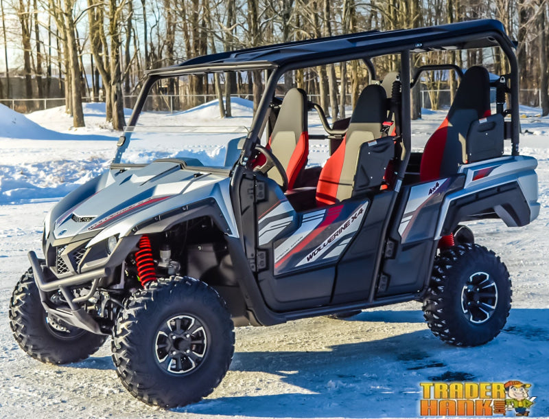 Yamaha Wolverine X4 Half Windshield | Free shipping