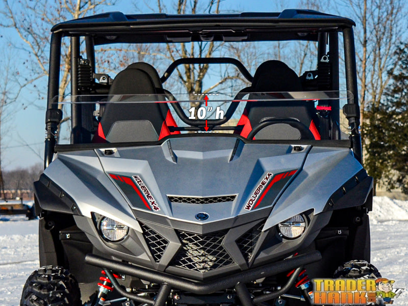 Yamaha Wolverine X4 Half Windshield | Free shipping