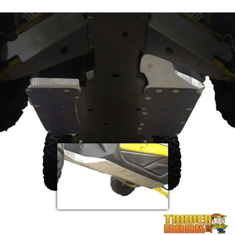 Yamaha YXZ1000 Ricochet 2-Piece Floorboard Skid with Rock Sliders | Free shipping