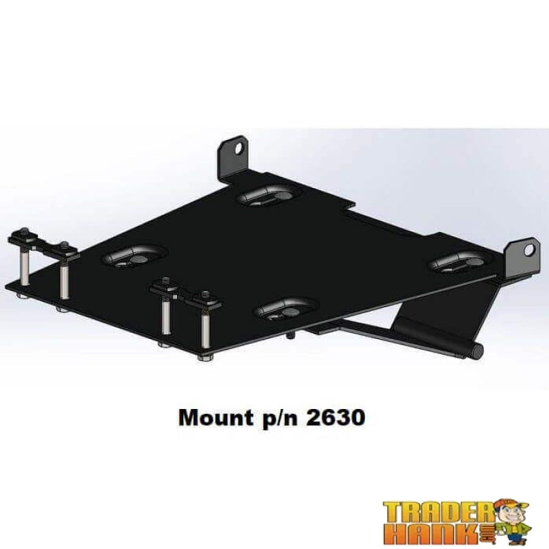 1994-2020 Yamaha Kodiak 400 / 450 / 700 - 50 Inch Eagle Straight Blade Snow Plow Kit | UTV ACCESSORIES - Free shipping