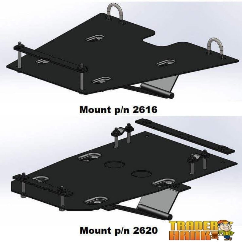 1994-2020 Yamaha Kodiak 400 / 450 / 700 - 54 Inch Eagle Straight Blade Snow Plow Kit | UTV ACCESSORIES - Free shipping