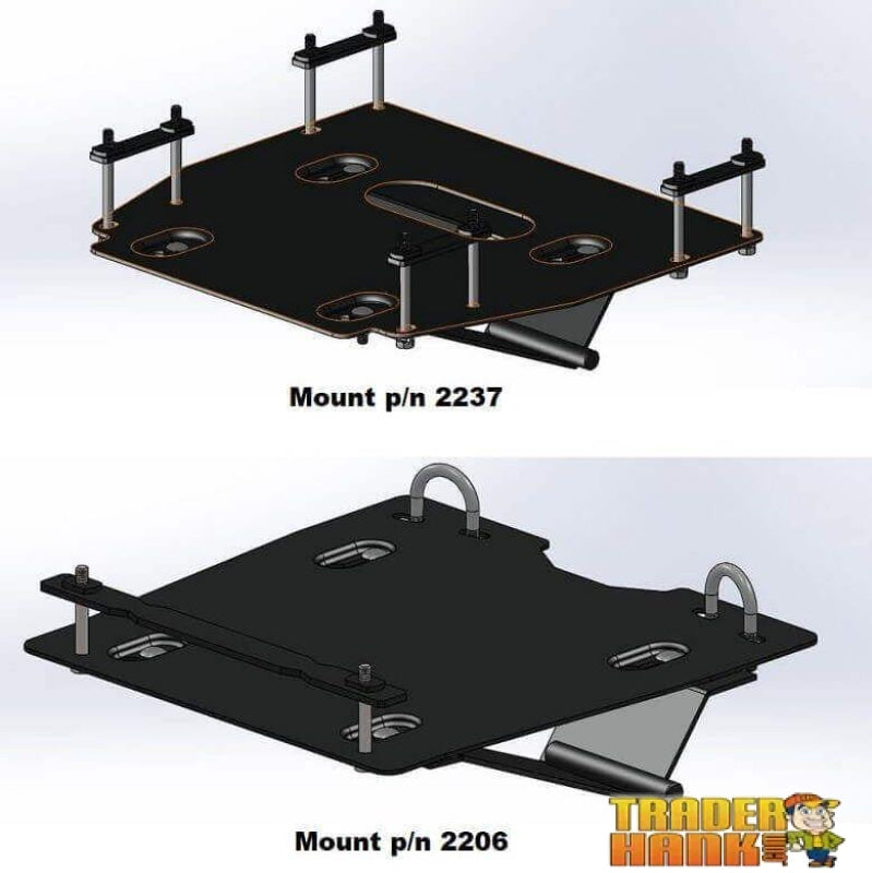 2000-2021 Honda Rancher 54 Inch Eagle Straight Blade Snow Plow Kit | UTV ACCESSORIES - Free shipping
