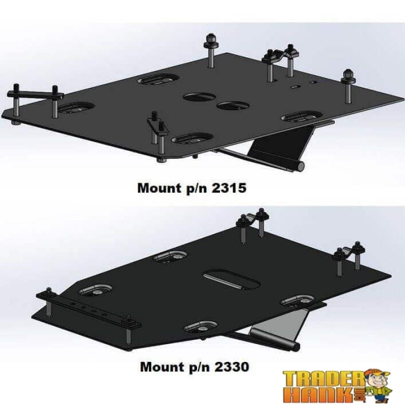 2005-2020 Kawasaki Brute Force 650 / 750 50 Inch Eagle Straight Blade Snow Plow Kit | UTV ACCESSORIES - Free shipping