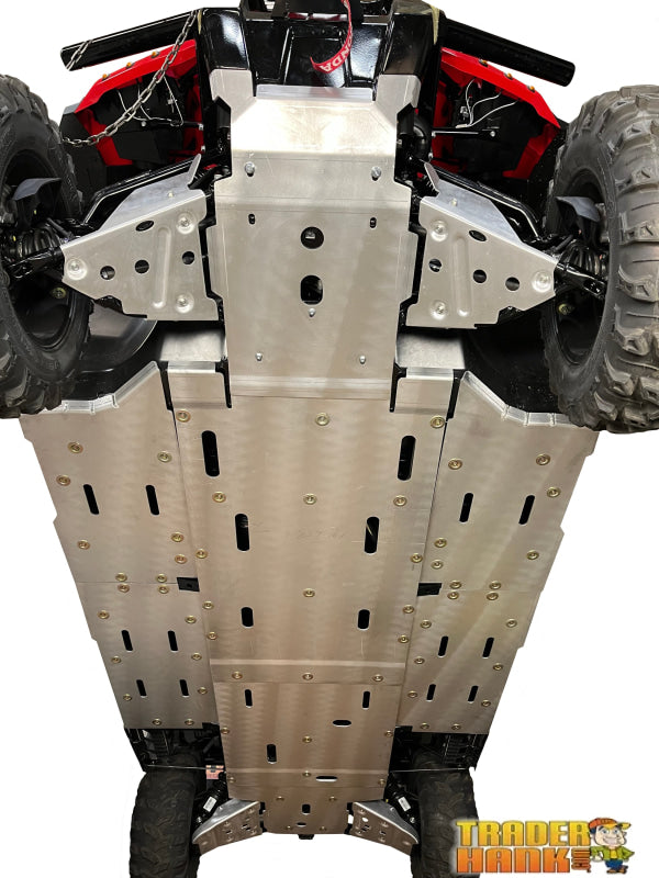 2023 Honda Pioneer 1000-6 Ricochet 12-Piece Complete Skid Plate Set in Aluminum or 3/8 UHMW | UTV Skid Plates - Free shipping
