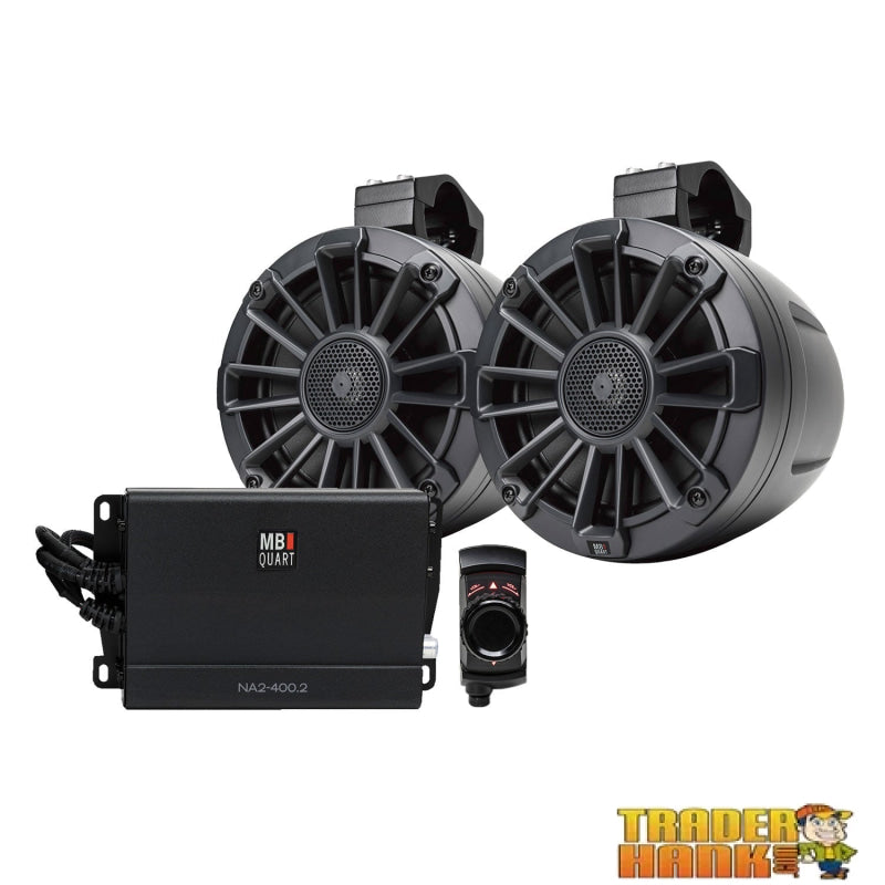 400 Watt Universal UTV Tuned System - 8 Speakers | Free shipping