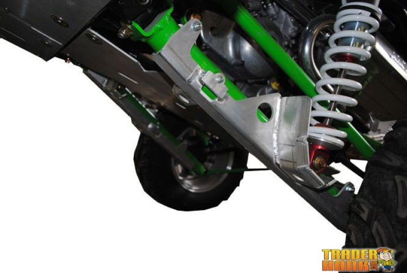 Arctic Cat WildCat 4 Ricochet 2-Piece Rear Trailing Arm & Shock Guard | Ricochet Skid Plates - Free Shipping