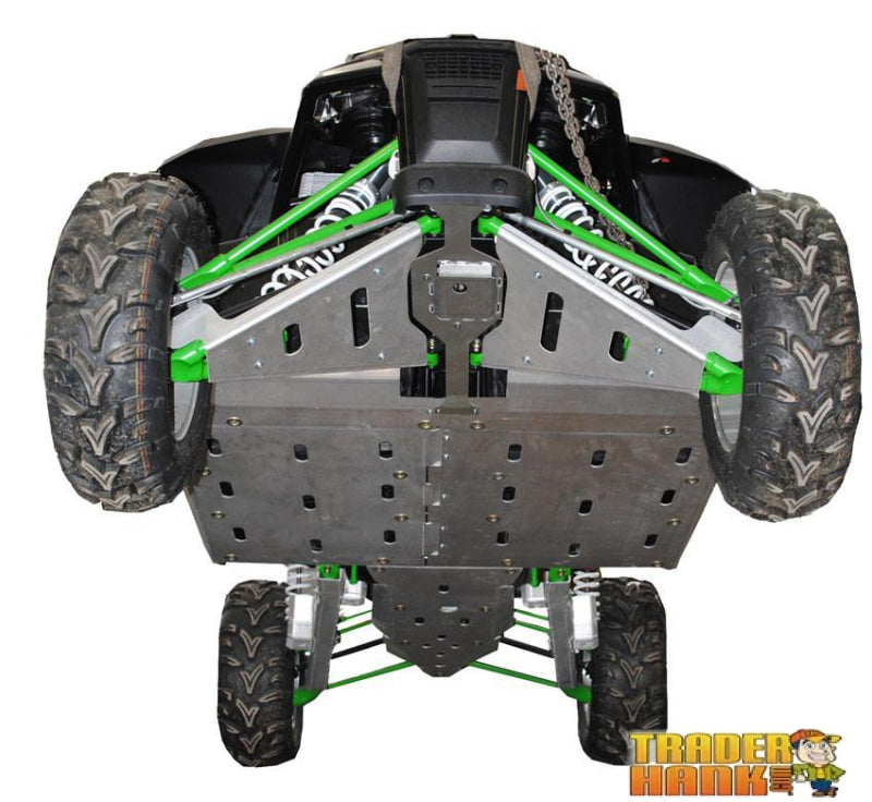 Arctic Cat WildCat Ricochet 8-Piece Complete Aluminum Skid Plate Set | Ricochet Skid Plates - Free Shipping