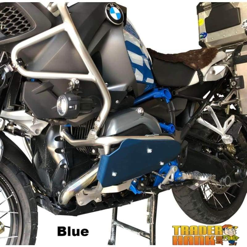 BMW R 1200 GS Aluminum Ricochet Crash Bar Engine Guards | Ricochet Skid Plates - Free Shipping