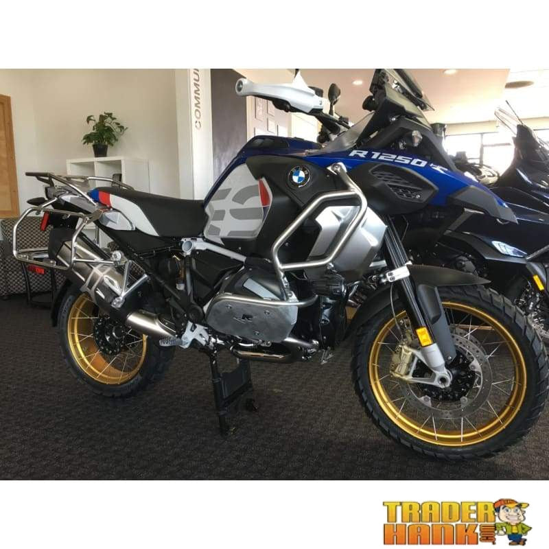 BMW R 1200 GS Aluminum Ricochet Crash Bar Engine Guards | Ricochet Skid Plates - Free Shipping