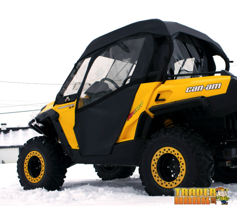 2011-2018 Can-Am Commander 1000 Soft Door Rear Window Combo | Utv Accessories - Free Shipping