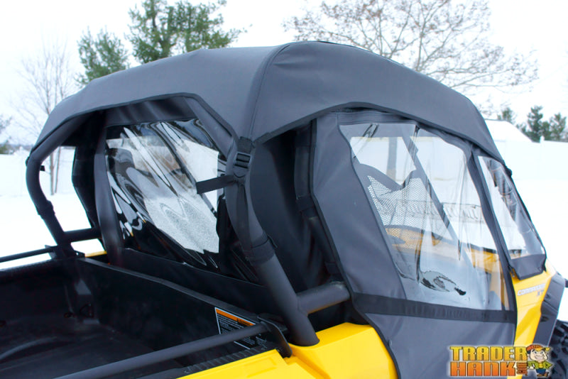 2011-2018 Can-Am Commander 1000 Soft Door Rear Window Combo | Utv Accessories - Free Shipping