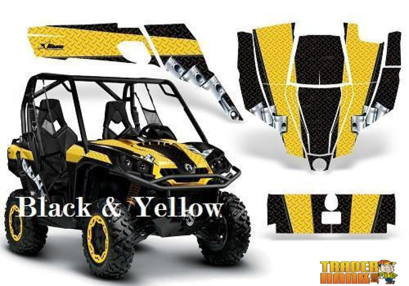 Can-Am Commander Diamond Race Graphics Kit | UTV ACCESSORIES - Free Shipping