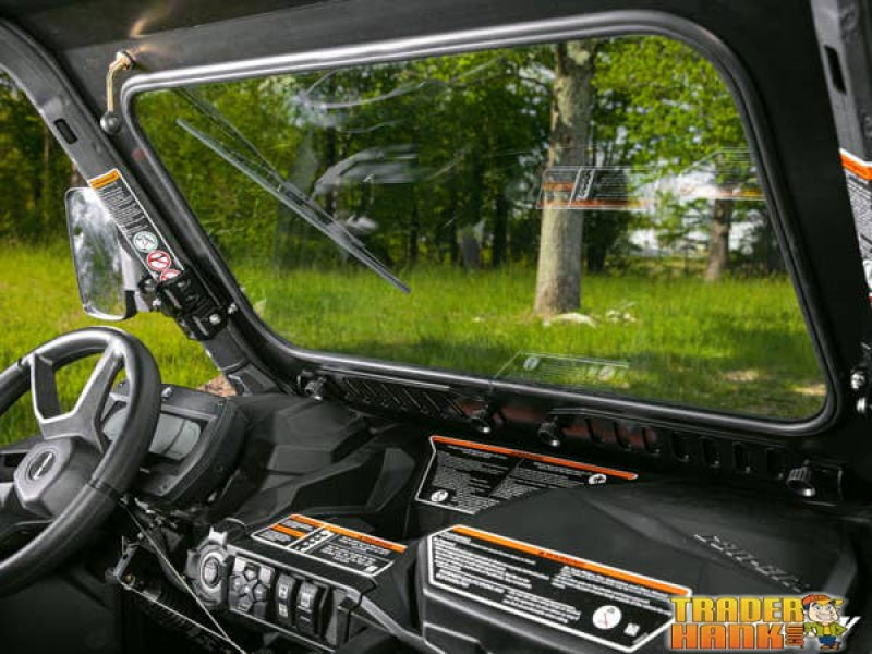 Can-Am Commander Glass Windshield | UTV ACCESSORIES - Free shipping