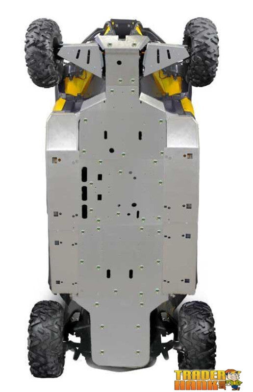 Can-Am Commander MAX Ricochet 11-Piece Complete Aluminum Skid Plate Set | Ricochet Skid Plates - Free Shipping