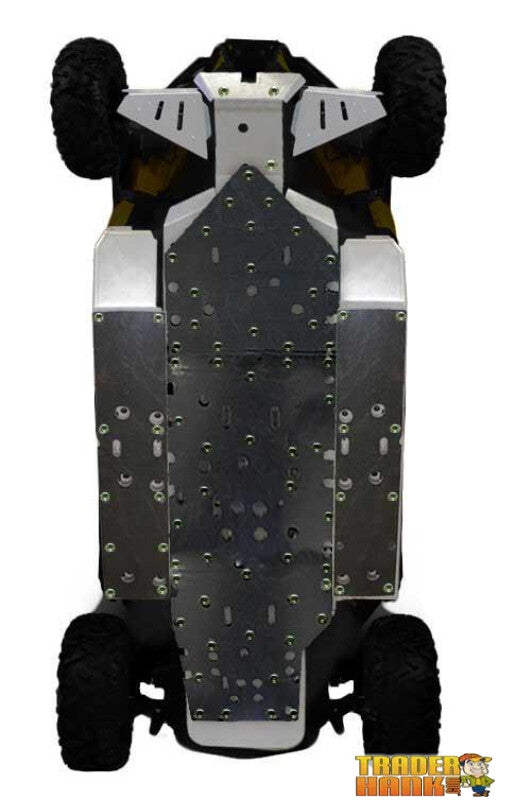 Can-Am Commander MAX Ricochet 11-Piece Complete Aluminum Skid Plate Set | Ricochet Skid Plates - Free Shipping